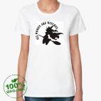 Женская футболка органик