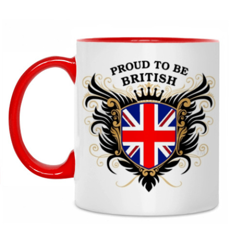 Кружка с принтом Великобритания