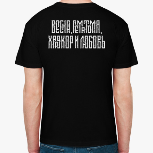 Футболка с принтом РУНА