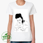 Женская футболка органик