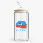 Банка с бамбуковой крышкой