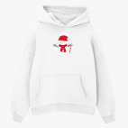 Толстовка худи оверсайз