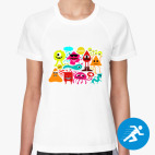 Женская спортивная футболка