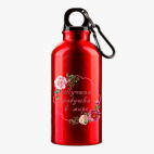 Металлическая бутылка 400 мл UV-DTF