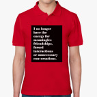 Мужская рубашка поло