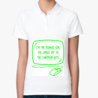 Женская рубашка поло