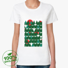 Женская футболка органик