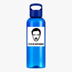 Прозрачная спортивная бутылка