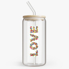 Банка с бамбуковой крышкой