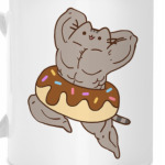 Кот в пончике