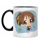 Кружка двухцветная