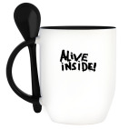 Кружка с ложкой