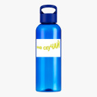 Прозрачная спортивная бутылка