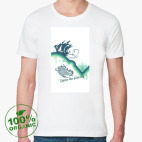 Мужская футболка органик