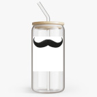 Банка с бамбуковой крышкой