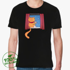 Мужская футболка органик