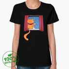 Женская футболка органик