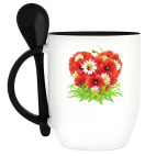 Кружка с ложкой