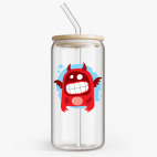 Банка с бамбуковой крышкой