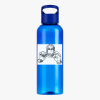 Прозрачная спортивная бутылка