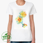 Женская футболка органик