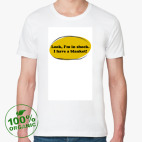 Мужская футболка органик