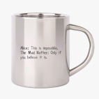 Кружка металлическая