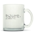 Кружка матовая