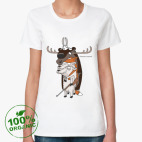 Женская футболка органик