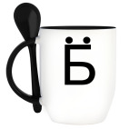 Кружка с ложкой