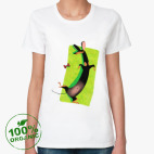 Женская футболка органик