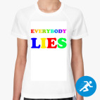 Женская спортивная футболка