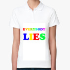 Женская рубашка поло