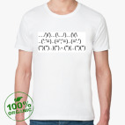 Мужская футболка органик