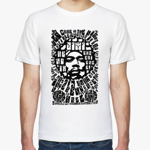 Футболка с принтом Hendrix