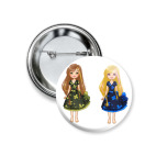 Значок 37 мм Эос и Никта