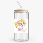 Банка с бамбуковой крышкой