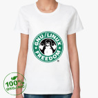 Женская футболка органик