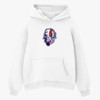 Толстовка худи оверсайз