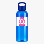 Прозрачная спортивная бутылка