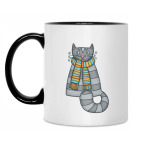 Кружка двухцветная