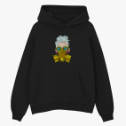 Толстовка худи оверсайз