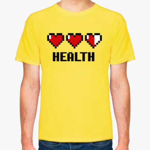 Футболка с принтом Bit Health