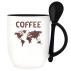 Кружка с ложкой