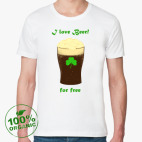 Мужская футболка органик