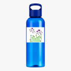 Прозрачная спортивная бутылка