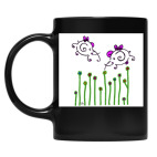 Кружка цветная UV-DTF