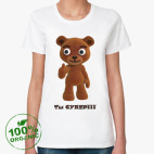 Женская футболка органик