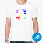 Мужская спортивная футболка