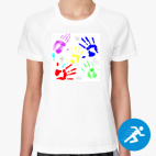 Женская спортивная футболка